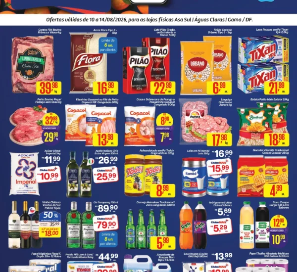 Supermercado Comper até 14-08-2026