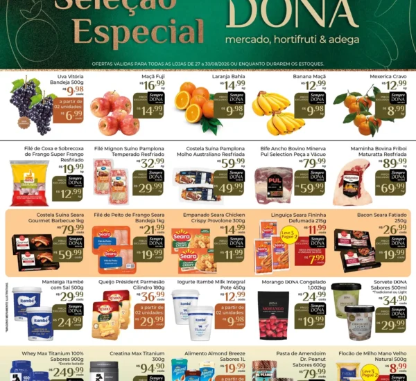 Supermercado Dona até 30-08-2026