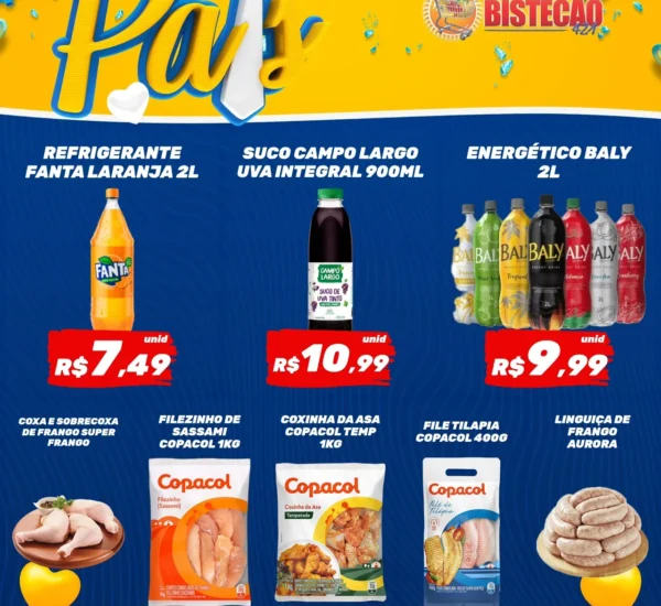 Supermercado Bistecão 421 até 14-08-2026