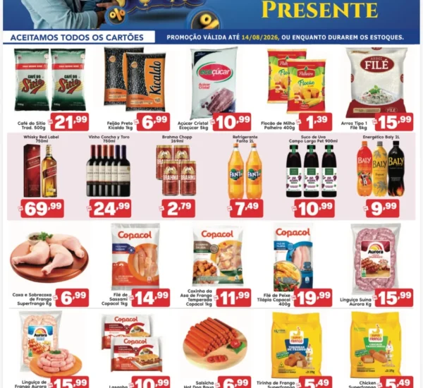 Supermercado Bistecão até 14-08-2026