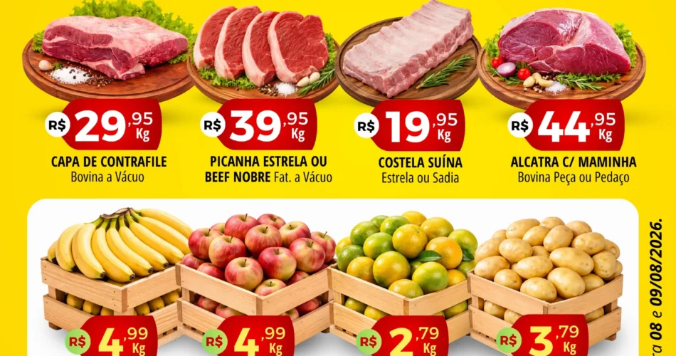 Supercei Supermercado até 09-08-2026