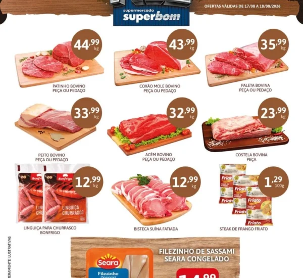 Supermercado Superbom até 18-08-2026