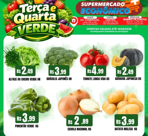 Supermercado Mais Econômico até 19-08-2026 Supermercado Mais Econômico até 19-08-2026