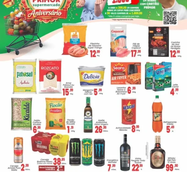 Supermercado Primor até 09-09-2026
