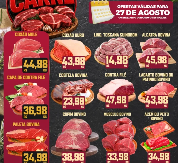 Encarte Vencido Supermercado Mineirão até 27-08-2026