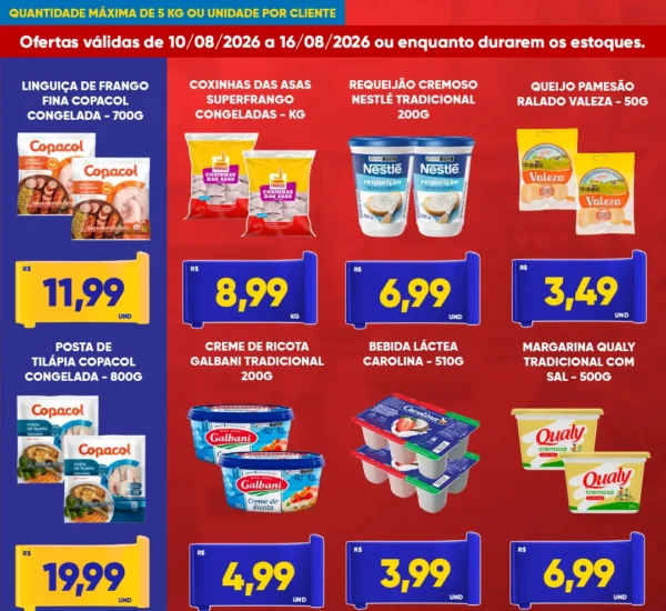 Supermercado Tatico até 16-08-2026