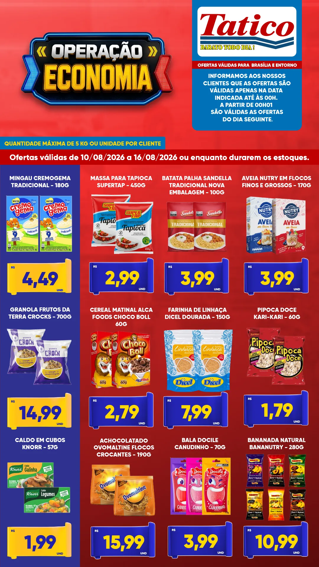 Ofertas Supermercado Tatico