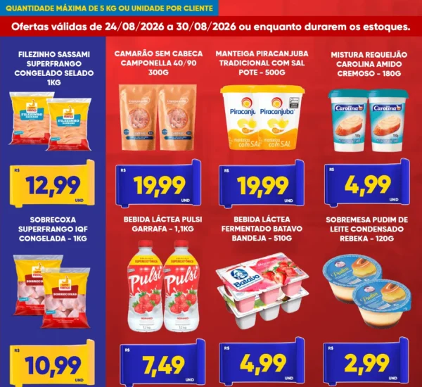 Supermercado Tatico até 30-08-2026