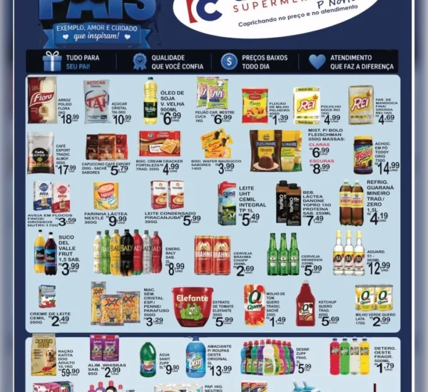 Supermercado Caprichoso até 15-08-2026