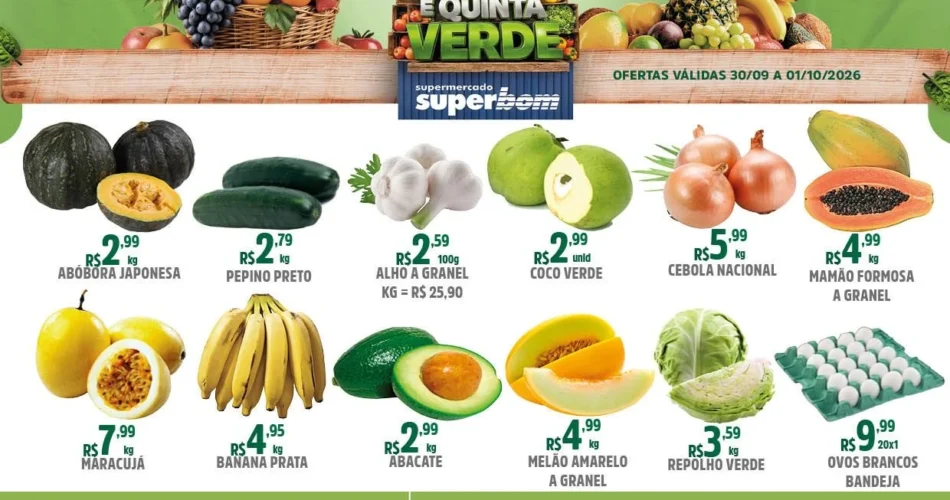 Supermercado Superbom até 01-10-2026