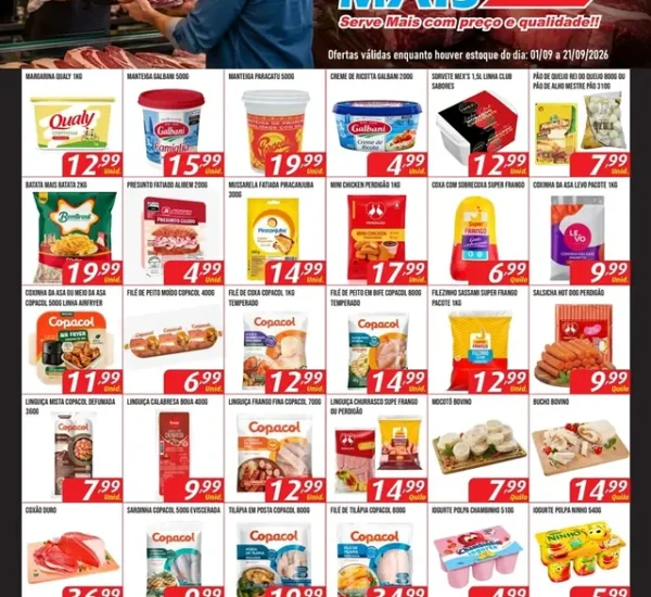 Supermercado Serve Mais até 21-09-2026