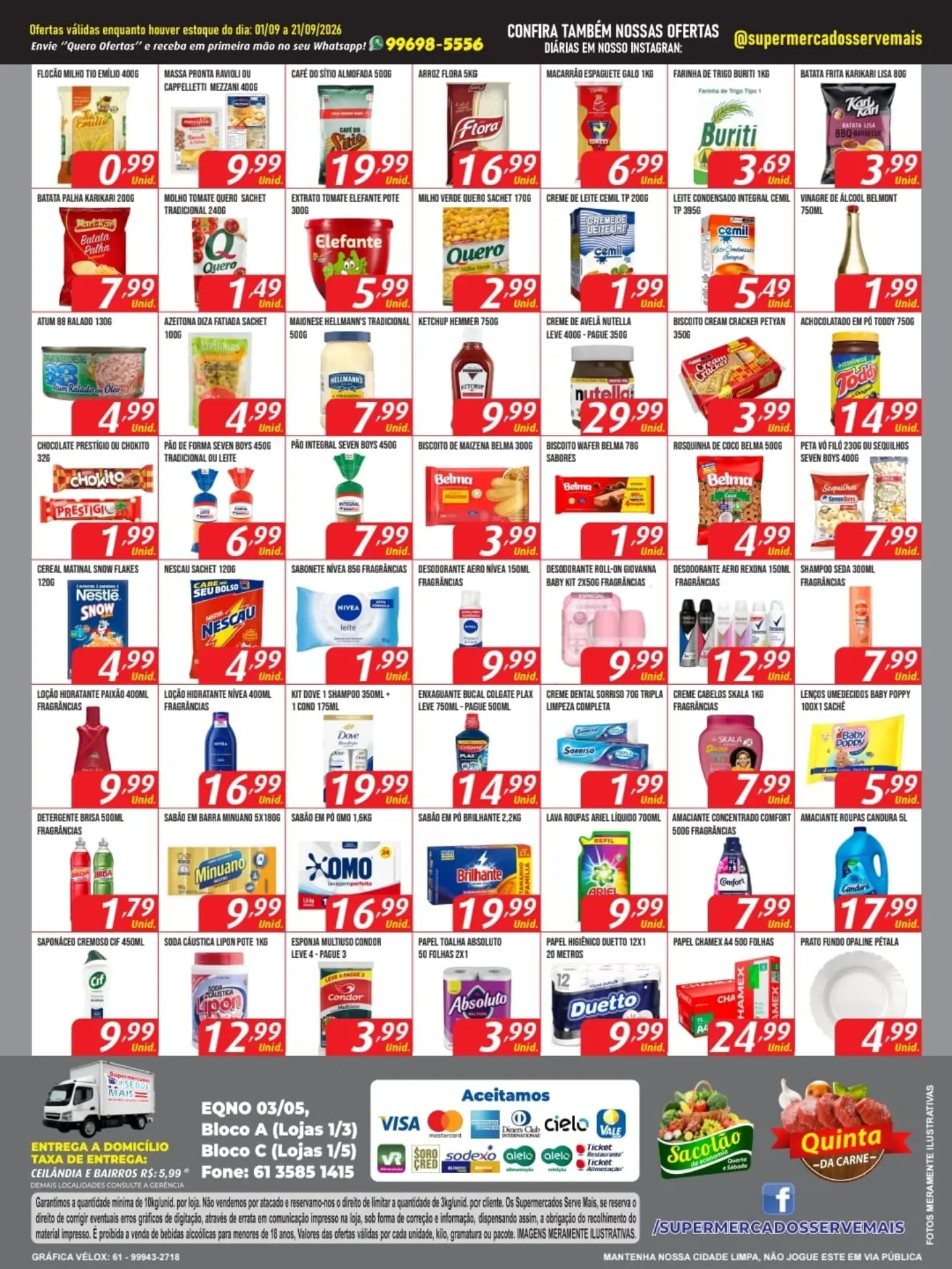 Ofertas Supermercado Serve Mais