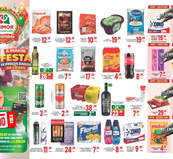 Supermercado Primor até 06-10-2026