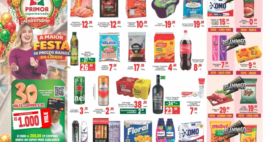 Supermercado Primor até 06-10-2026
