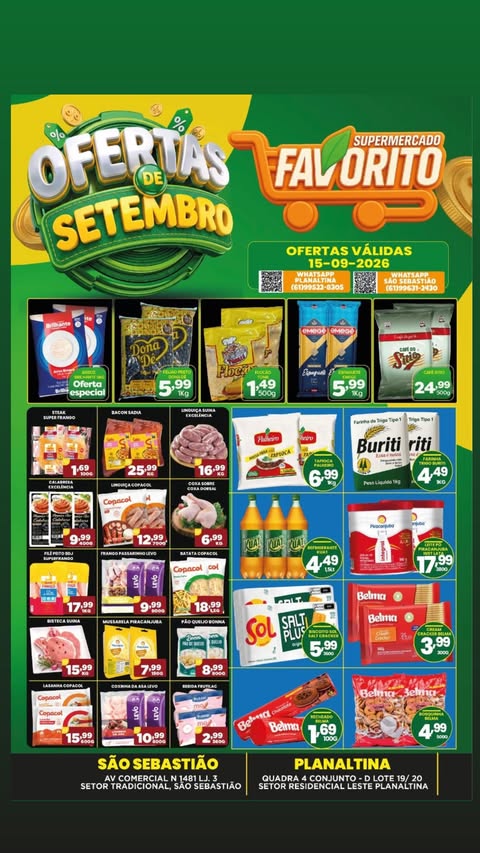 Ofertas Supermercado Favorito