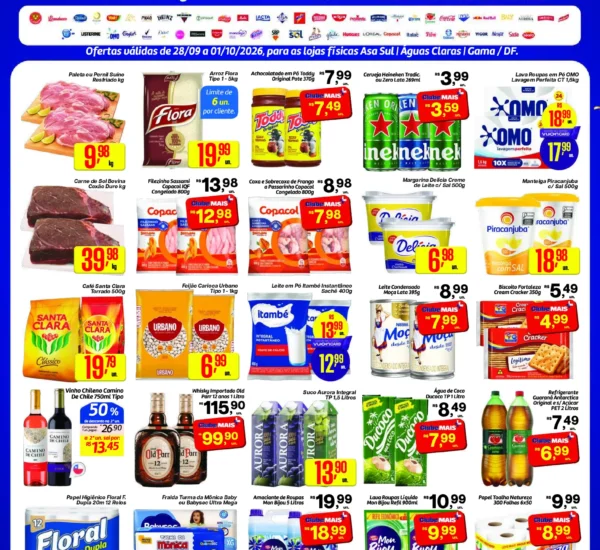 Supermercado Comper até 01-10-2026 Supermercado Comper até 01-10-2026