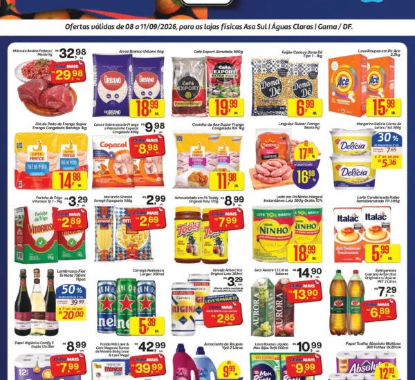 Supermercado Comper até 11-09-2026