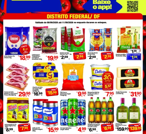 Supermercado Comper até 11-09-2026