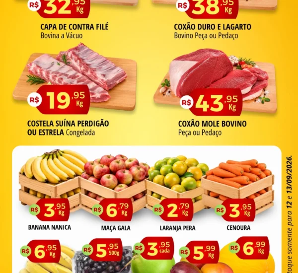 Supercei Supermercado até 13-09-2026