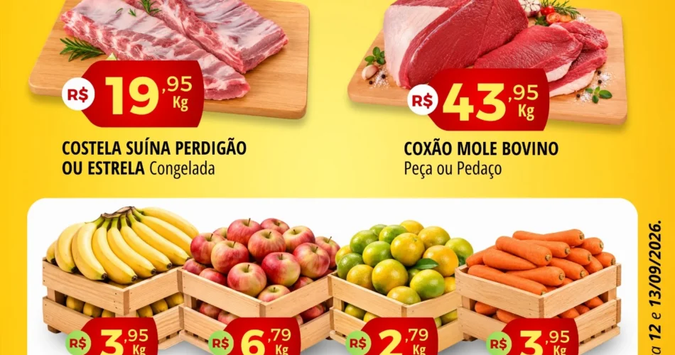 Supercei Supermercado até 13-09-2026