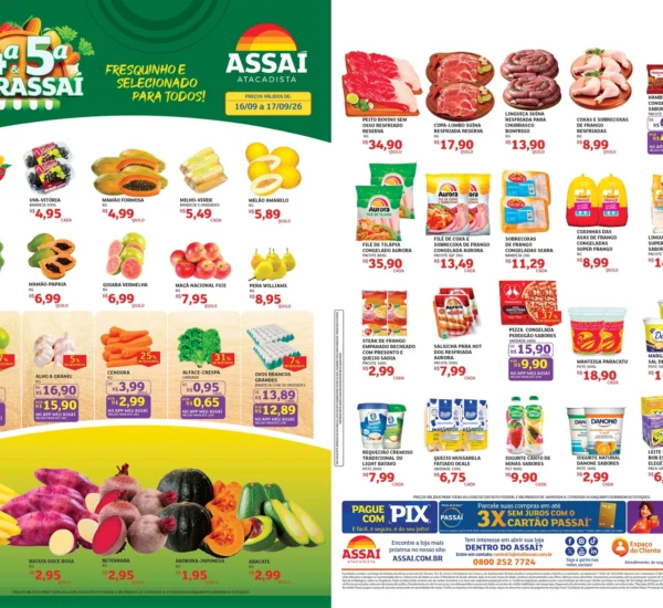 Assaí Atacadista até 17-09-2026