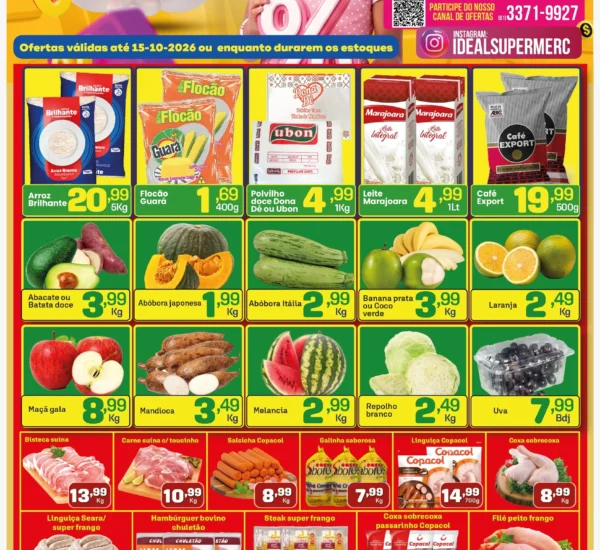 Supermercado Ideal até 15-10-2026 Supermercado Ideal até 15-10-2026