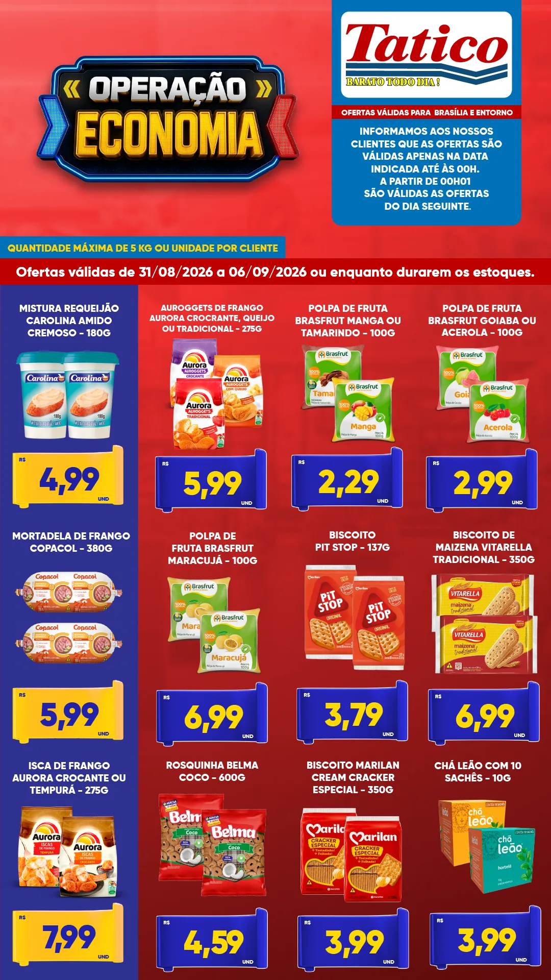 Ofertas Supermercado Tatico