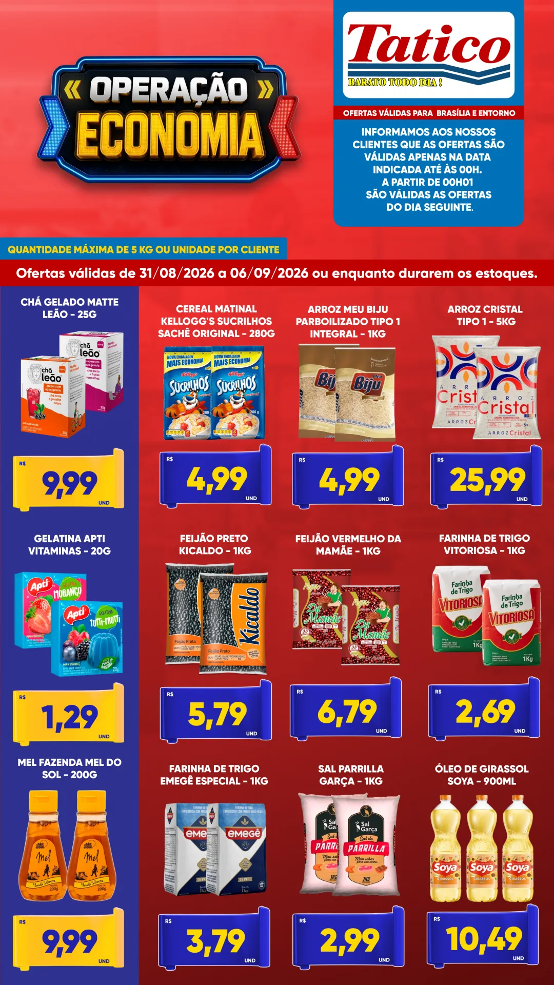 Ofertas Supermercado Tatico