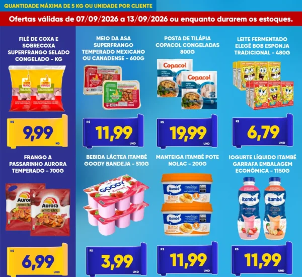 Supermercado Tatico até 13-09-2026
