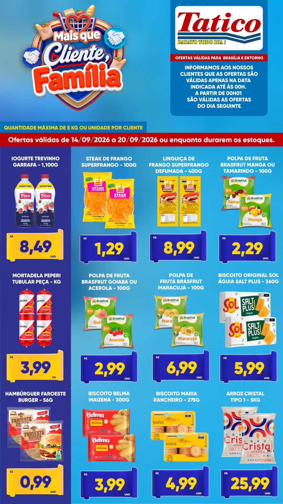 Ofertas Supermercado Tatico