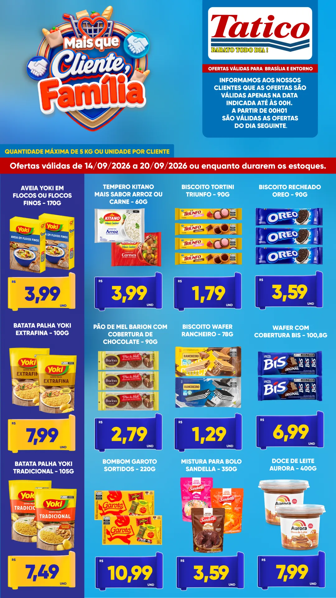 Ofertas Supermercado Tatico