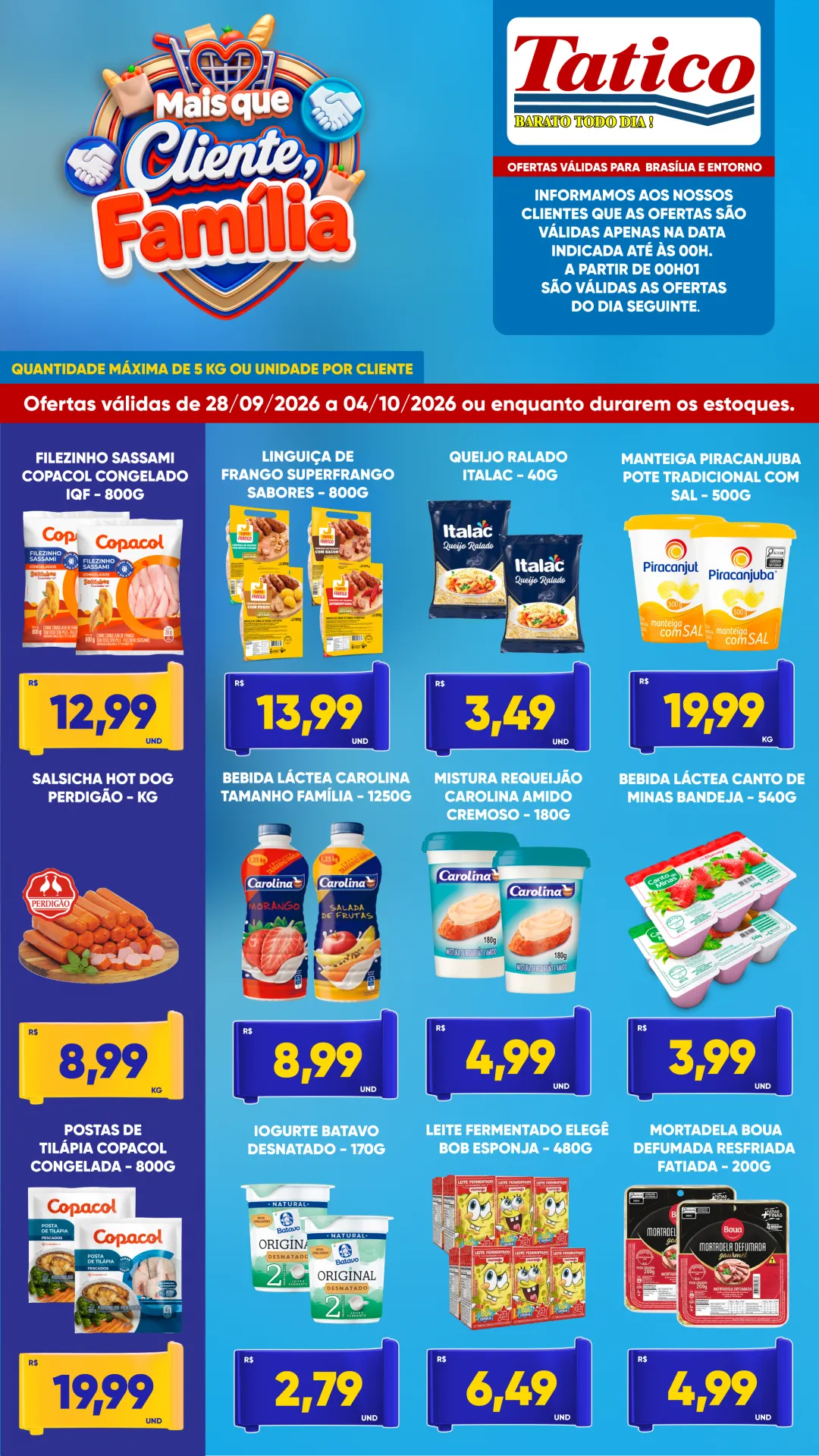 Ofertas Supermercado Tatico