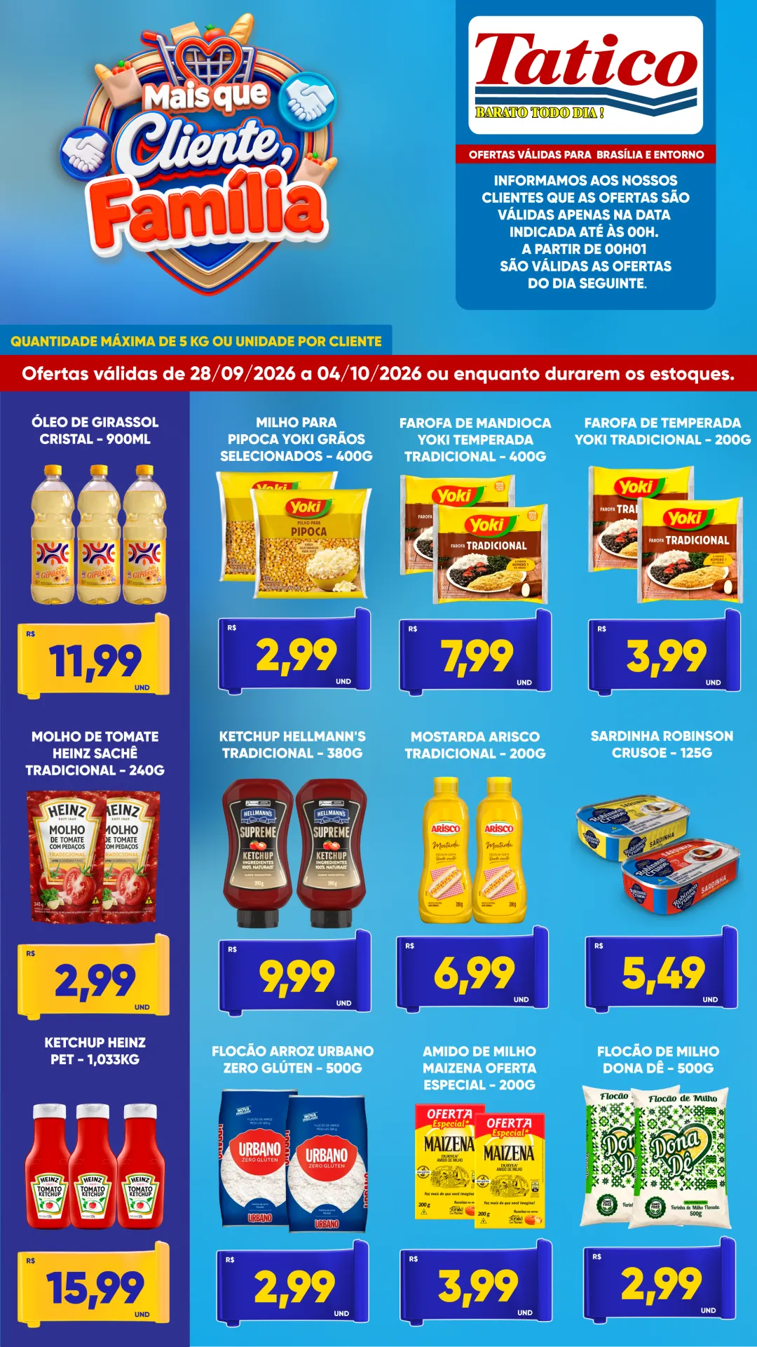 Ofertas Supermercado Tatico
