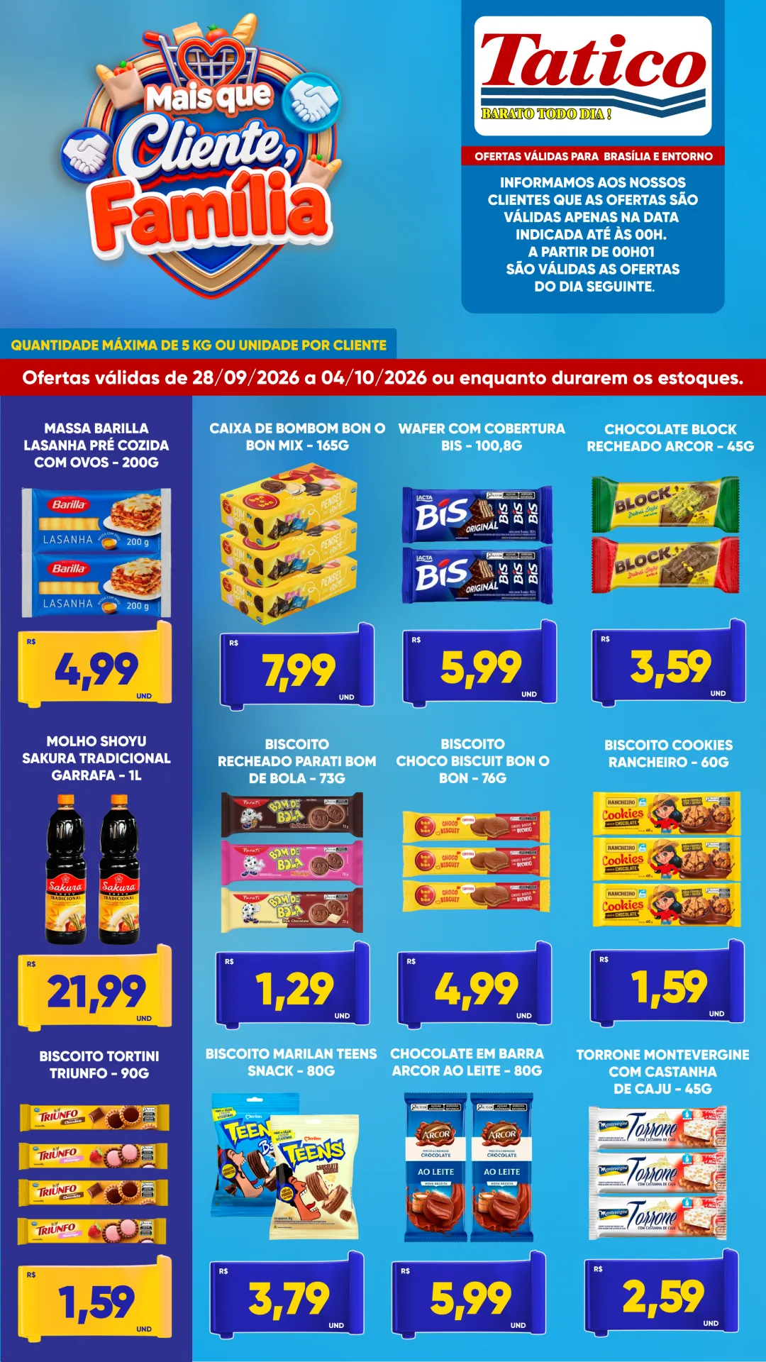 Ofertas Supermercado Tatico