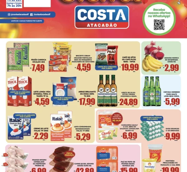 Costa Atacadão até 27-09-2026 Costa Atacadão até 27-09-2026