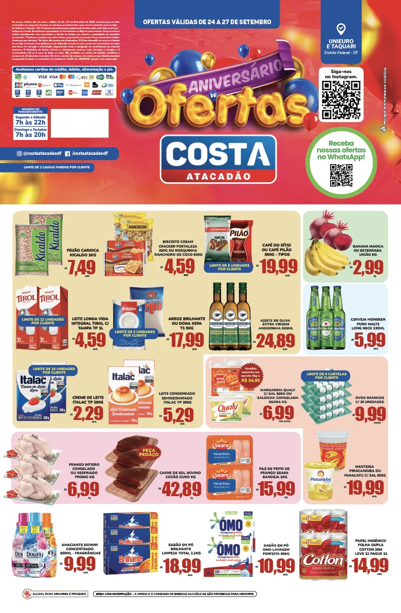 Ofertas Costa Atacadão