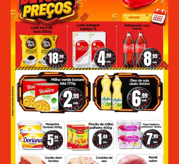 Supermercado Indaiá até 15/10/2026