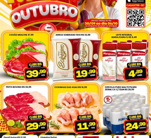 Supermercado Super Big até 06-10-2026