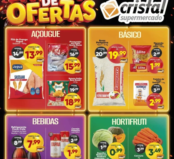 Cristal Supermercado até 05-10-2026