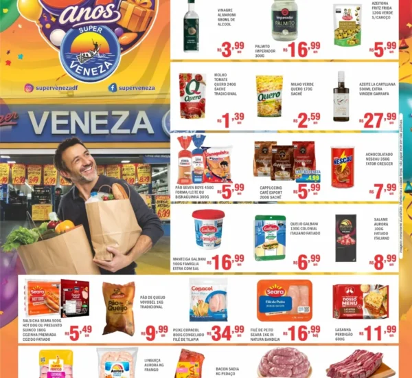 Supermercado Veneza até 11/10/2026