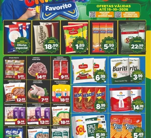Supermercado Favorito até 15-10-2026 Supermercado Favorito até 15-10-2026