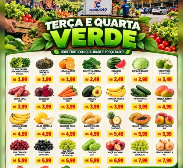 Supermercado Caprichoso até 14-10-2026