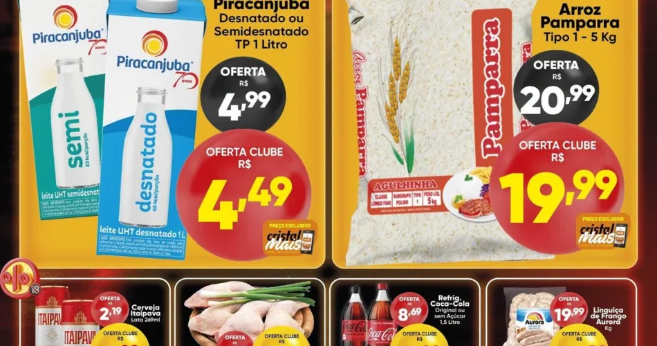 Cristal Supermercado até 19-10-2026
