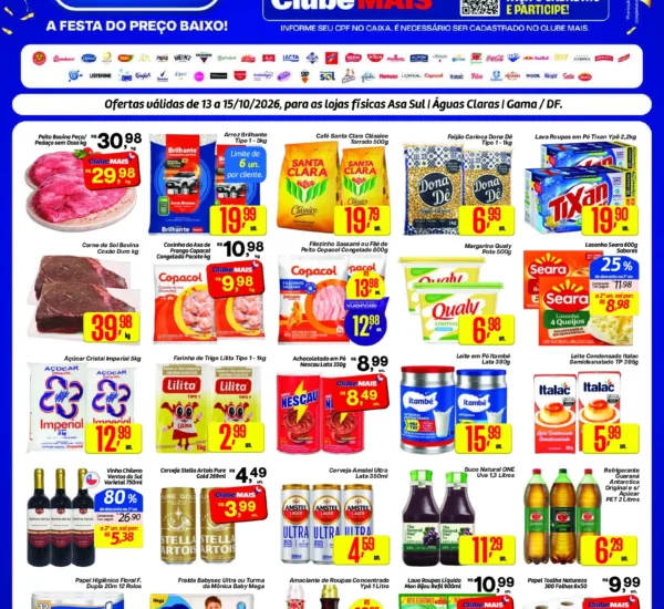 Supermercado Comper até 15-10-2026