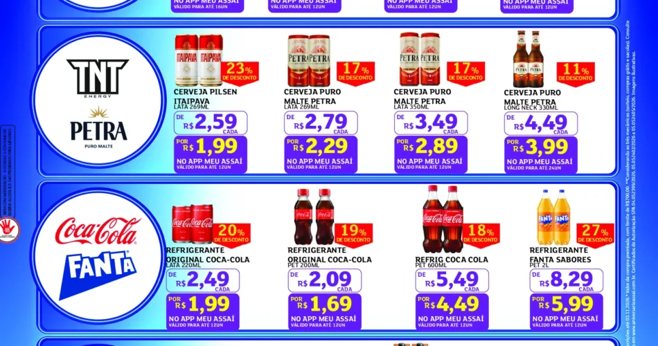 Assaí Atacadista até 26-10-2026
