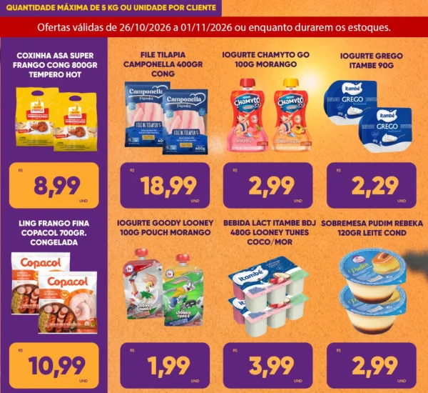 Supermercado Tatico até 01-11-2026
