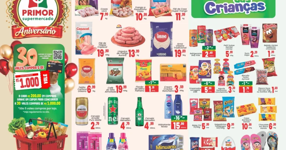 Supermercado Primor até 21-10-2026