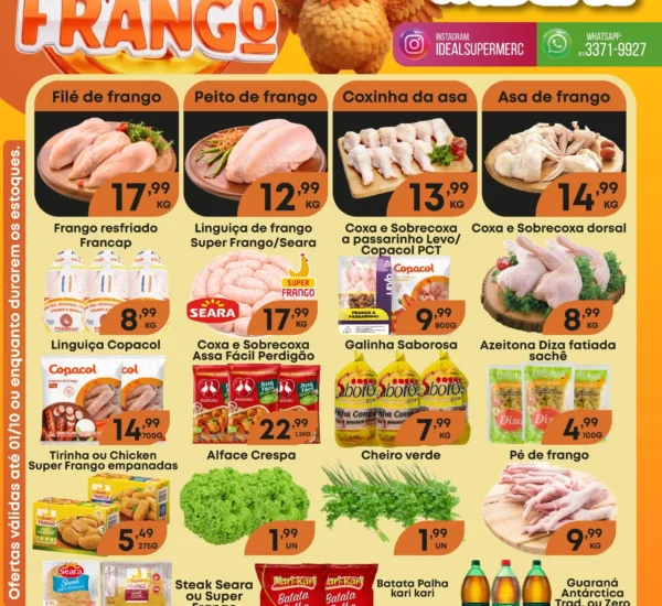 Supermercado Ideal até 01-10-2026