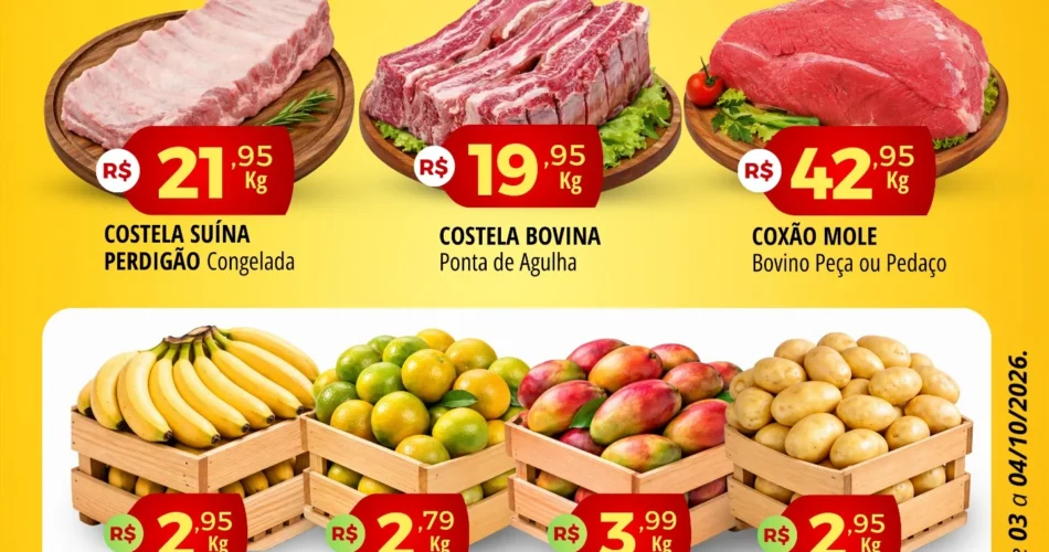 Supercei Supermercado até 04-10-2026