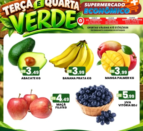 Supermercado Mais Econômico até 07-10-2026